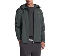 Lyle & Scott Homme Zip À Travers La Veste À Capuche, Gunmetal, M