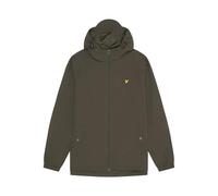 Lyle & Scott Homme Zip À Travers La Veste À Capuche, Olive, XXL