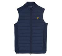 Lyle & Scott Hommes 2026 Hybride Matelassé Écologique Élégant Ajusté Golf Gilet
