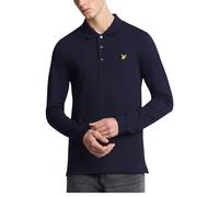 Lyle & Scott Lp400vog Long Sleeve Polo Bleu L Homme