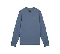 Lyle & Scott Sweat-shirt homme 1874 ML1131V col ras-du-cou brossé Bleu marine foncé