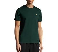 Lyle & Scott Hommes T-Shirt Uni Vert Foncé M