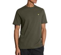 Lyle & Scott T-shirt Hommes Uni Vert Olive Taille S