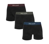 Lyle & Scott - Lot de 3 boxers motif/style bande contrastée DEVON - (GT13343)