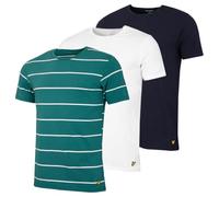 Lyle & Scott Lot de 3 t-Shirts en Coton mélangé imprimé pour Homme - -