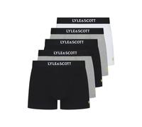 Lyle And Scott Boxers Henrick Noir/Blanc/Gris 2X Grand Homme
