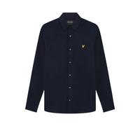 Lyle & Scott - Lw2407V-Z271 Chemise en maille piquée - Homme - Chemises - Bleu - Taille: L