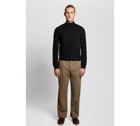 Lyle & Scott Mesh Logo Knitted Track Jacket Jet Black Taille: XXL | Cardigans Outlet | Homme | Le Noir