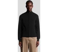 Lyle & Scott Mesh Logo Knitted Track Jacket Putty Taille: XL | Vestes légères Outlet | Homme