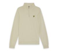 Lyle & Scott - Mid Layers Loopback Quarter Zip Sweat - Homme - Sweatshirts et sweats à capuche - Beige - Taille: XL