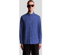 Lyle & Scott Plain Flannel Shirt Twilight Taille: L | Chemises Outlet | Homme