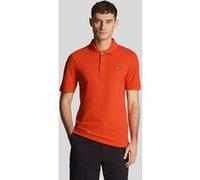 Lyle & Scott Plain Polo Shirt Gala Red Taille: S | Polos Outlet | Homme | Rouge