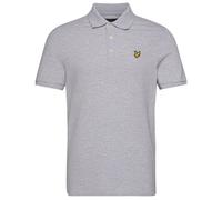 Lyle & Scott Plain Short Sleeve Polo Gris L Homme