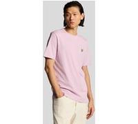 Lyle & Scott Plain T-shirt Pink Light Taille: M | T-Shirts Outlet | Homme | Rose