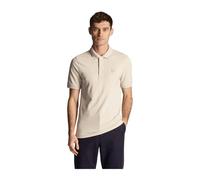 Lyle & Scott - Polo Tonal Eagle - Homme - Tops - Beige - Taille: XL