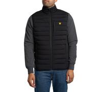Lyle & Scott Pour des hommes Gilet matelassé léger et extensible, Noir
