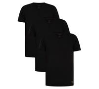 Lyle & Scott Pour des hommes Lot de 3 T-shirts basiques de détente à col en V, N