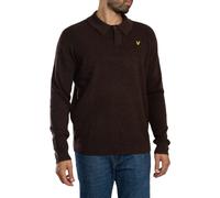 Lyle & Scott Pour des hommes Polo de rugby décontracté en laine d'agneau mél