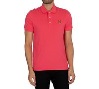 Lyle & Scott Pour des hommes Polo en coton bio, Rose
