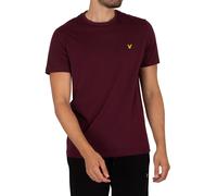 Lyle & Scott Pour des hommes T-shirt simple, rouge