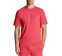 Lyle & Scott pour des Hommes T-Shirt uni en Coton Bio, Rose, M