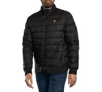 Lyle & Scott Pour des hommes Veste à col cheminée ouate, Noir
