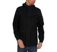 Lyle & Scott Pour des hommes Veste empiècement contrasté, Noir