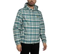 Lyle & Scott Pour des hommes Veste zippée à capuche tartan, vert