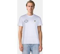 Lyle & Scott Scottish Flag T-shirt White Taille: M | T-Shirts Outlet | Homme | Blanche