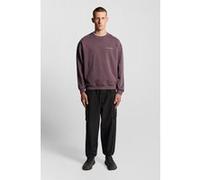Lyle & Scott Script Brushback Crew Neck Sweatshirt Dusky Maroon Taille: XL | Pulls Outlet | Homme | Marron