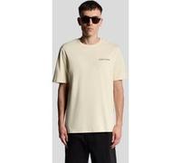Lyle & Scott Script T-shirt Foam Taille: XL | T-Shirts Outlet | Homme |