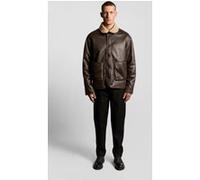 Lyle & Scott Shearling Jacket Whiskey Brown Taille: L | Vestes d'hiver Outlet | Homme | Marron