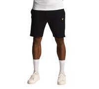 Lyle & Scott Short pour Homme en Coton Biologique avec Logo, Noir