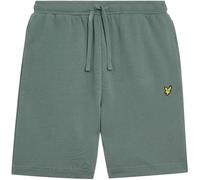 Lyle & Scott Short de survêtement pour homme - 100 % coton - Coupe basique - XS à XXL, Green Mercurial, XL