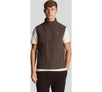 Lyle & Scott Softshell Gilet Gunmetal Taille: M | Bodywarmers Outlet | Homme | Gris