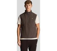 Lyle & Scott Softshell Gilet Gunmetal Taille: M | Vestes sans manches Outlet | Homme | Gris