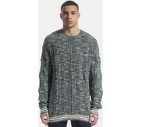 Lyle & Scott Space Dye Crew Neck Dark Navy/ Viaduct Taille: XS | Pulls Outlet | Homme | Bleu