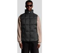 Lyle & Scott Square Wadded Puffer Gilet Lacquer Taille: M | Vestes sans manches Outlet | Homme