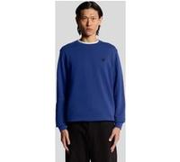 Lyle & Scott Superfine Crew Neck Sweatshirt Blueprint Taille: XL | Pulls Outlet | Homme | Bleu