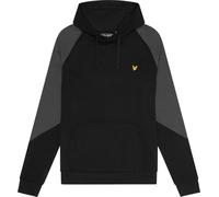 Lyle & Scott - Sweat à capuche couleur bloc pour homme GT5673 (M) (Noir/Vert)