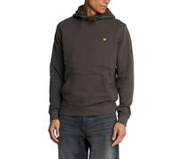 Lyle & Scott Sweat à capuche Homme W635 – 100% coton, coupe classique – Gunmetal XL