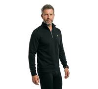 Lyle & Scott Sweat-shirt homme ML2022V Loopback Quarter Zip Z865 Jet Black