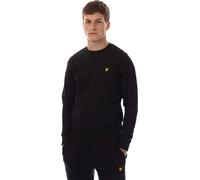 Lyle & Scott - Sweat-shirt "Football World" pour homme, col rond GT7851 (XXL) (Noir)