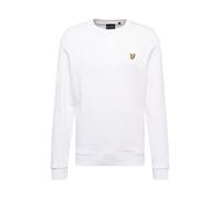 Lyle & Scott Sweat-shirt Hommes délavé col ras du cou blanc XL