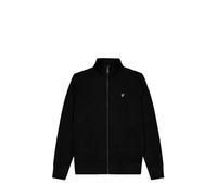 Lyle&Scott Sweat zippé ML2148V Z865 Noir (IT, Texte, XL, Regular, Regular)