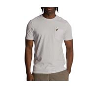 Lyle & Scott - T-shirt à poche - Homme - Tops - Blanc - Taille: 2XL