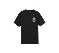 Lyle & Scott T-Shirt 'Legends On The Pitch' noir / blanc, Taille XL