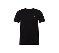 Lyle & Scott T-Shirt 'Plain' jaune / noir, Taille S