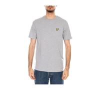 Lyle & Scott - T-shirt ras du cou en coton - Homme - Tops - Gris - Taille: L