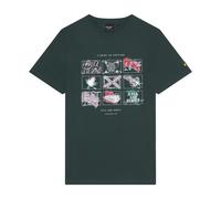 Lyle & Scott - T-shirt style Graphique A GUIDE TO SCOTLAND - Homme (GT5366)